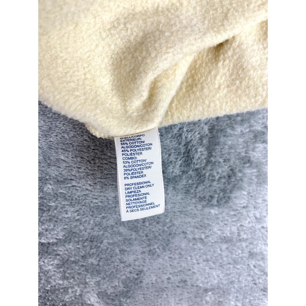 Rebecca Minkoff Ariel Sweatshirt Womens Medium Puff Sleeve Pullover Oat Melange - Picture 15 of 16